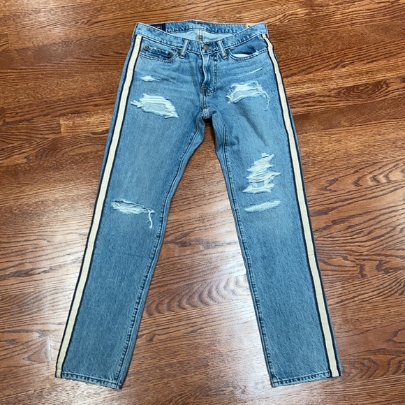 men's abercrombie & fitch langdon slim jeans - Picture 2 of 6